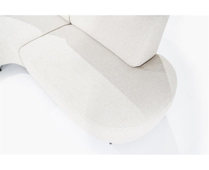 Modulaire Hoekbank Diane Leaf Natural – luchtige Designbank - 351x237 cm - SEVN