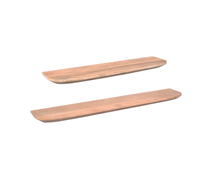 Wandplank Gusta Naturel Mangohout 80 cm