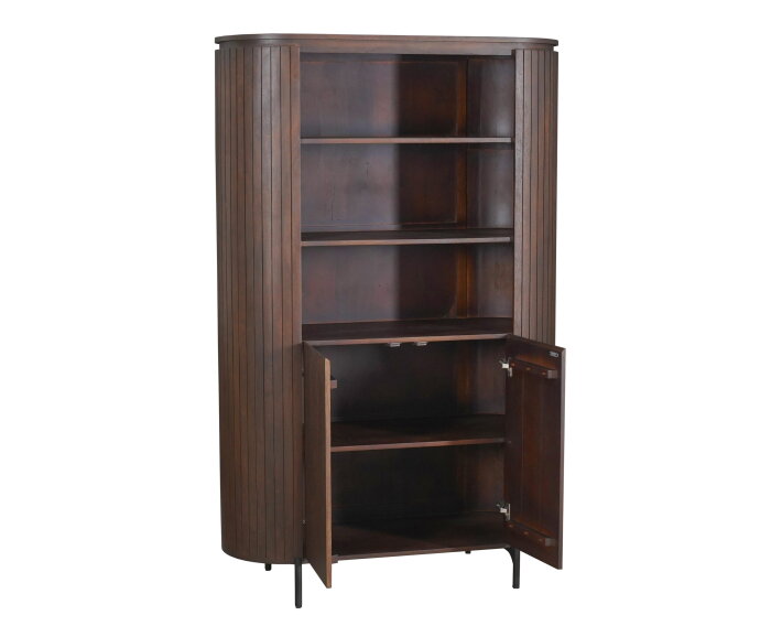 Wandkast Solana Bruin Mangohout 115 cm