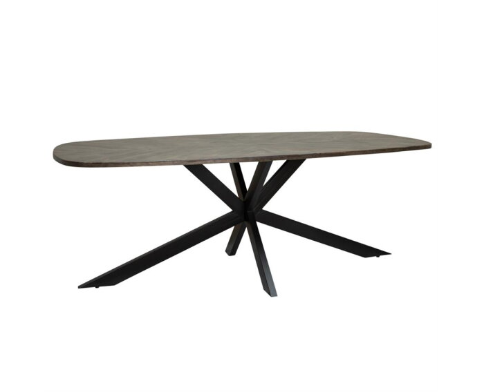 Silvi Eetkamertafel olijfbruin 220 cm