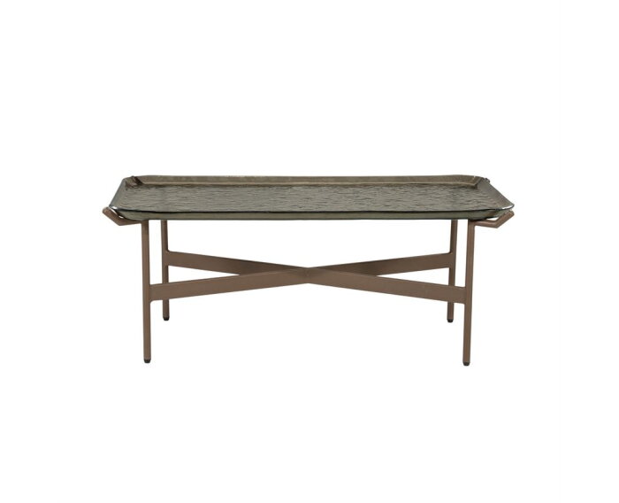 Coffee table Liri 98.5x58.5cm - bruin | BY-BOO