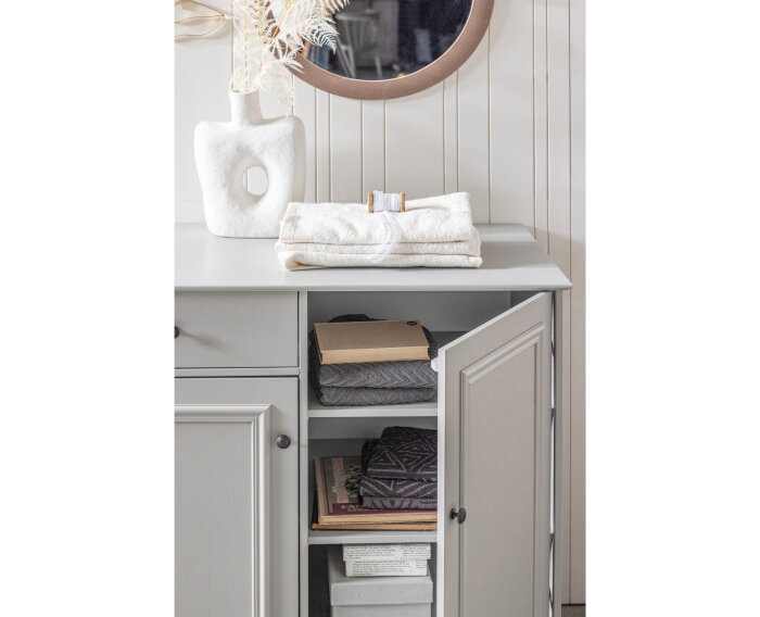 Hailey Spiegel Rond 57cm Naturel - WOOOD Exclusive