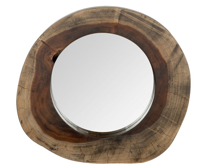 Mirror Sensation small - ORDER by 2 pcs,6x&Oslash;35 cm, nature shape