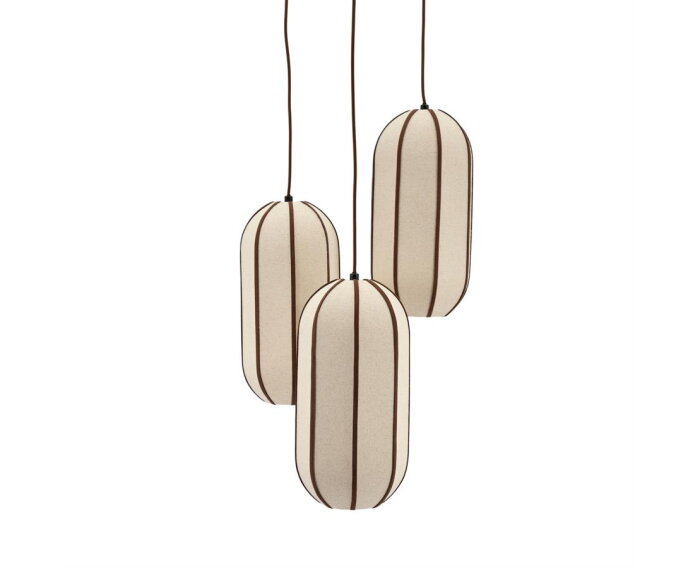 Pendant lamp Cocoon cluster round - natuurlijk | BY-BOO