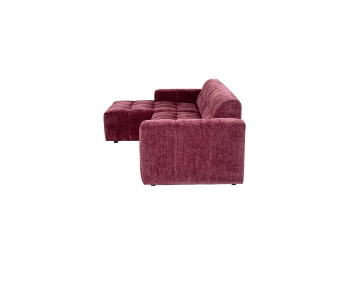 MySofa Ruby Hoekbank Paars  Lounge L + 2,5 zits AR