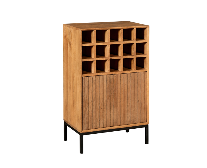 Wijnkast Madison Natural | 55 cm