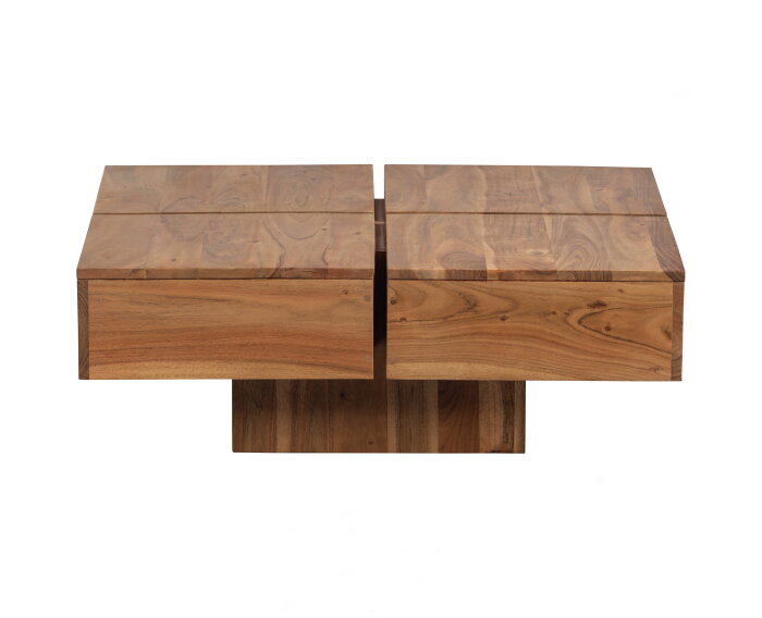 Lyra Salontafel Hout Naturel - WOOOD Exclusive