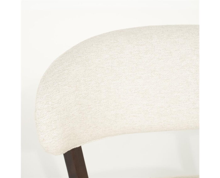 Fauteuil Mikky bruin - beige | Eleonora