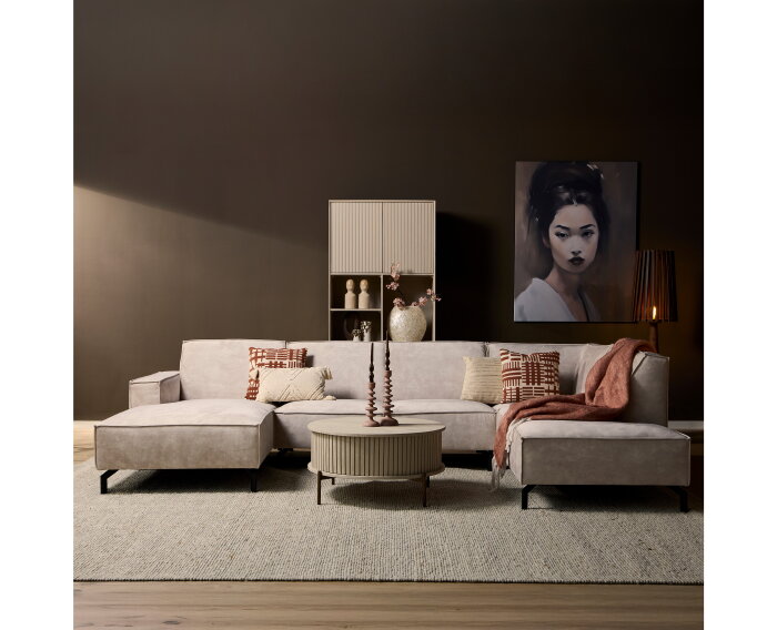 MySofa Floris - Lounge L + 2,5ZA + DivanR - Torre 02 - direct leverbaar