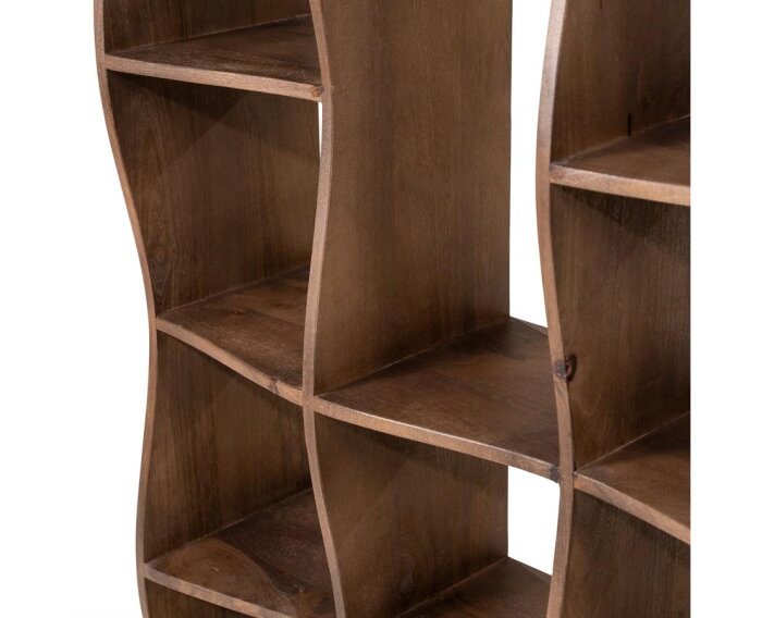 Boekenkast Ozzy 120x30cm - bruin | Eleonora