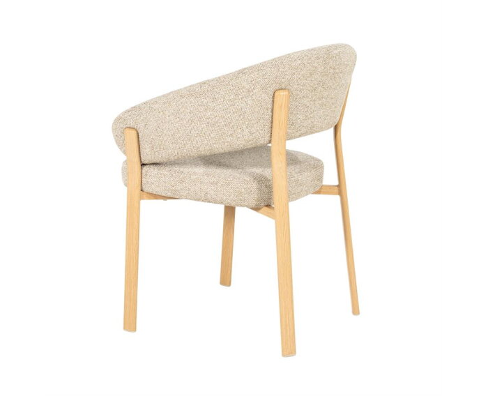 Chair Sedia with armrest - natural | BY-BOO