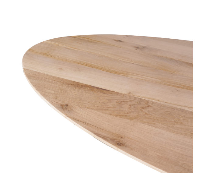 Eiken eettafel Ferris | Ovaal 210 cm | Naturel