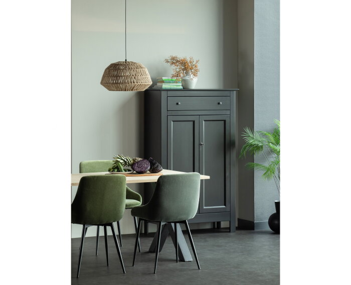 Combi-tablo: Eiken 220x90 & Alkmaar Poot [fsc] - WOOOD