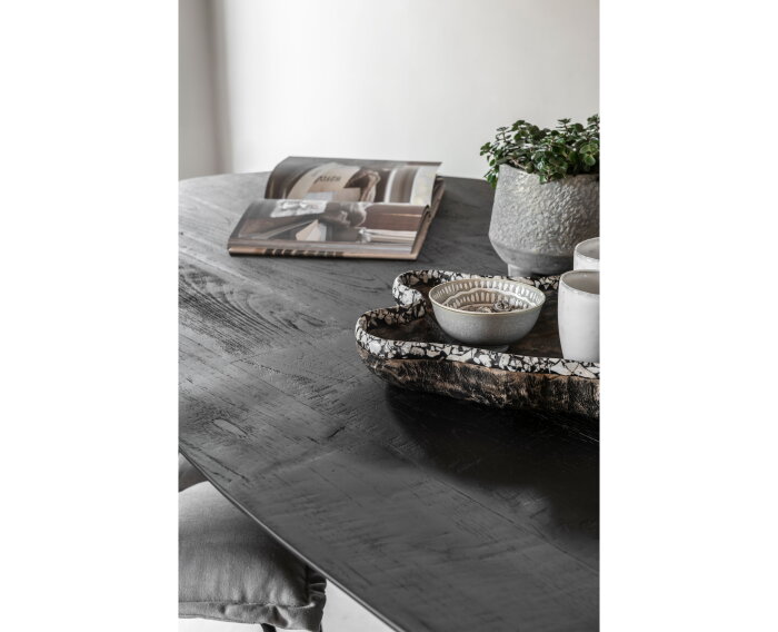 Timeless black eettafel Shape 200 cm