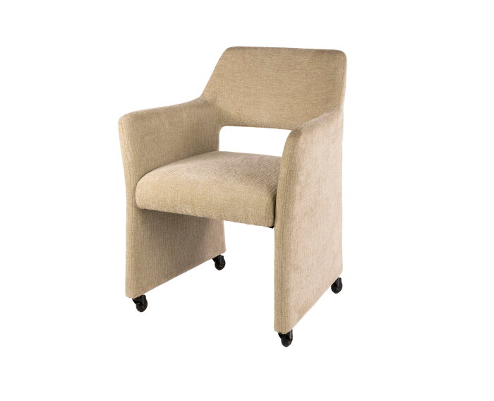 Armstoel wieltjes Forma VPE2 - Savelle Zankleur