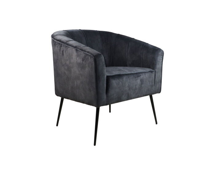 Fauteuil Chester adore 72x71x80 - Antraciet