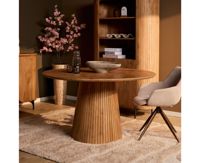 Eettafel Solana | 130 cm | Naturel